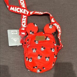 Disney Red Mickey Mouse Cross Body Bag
